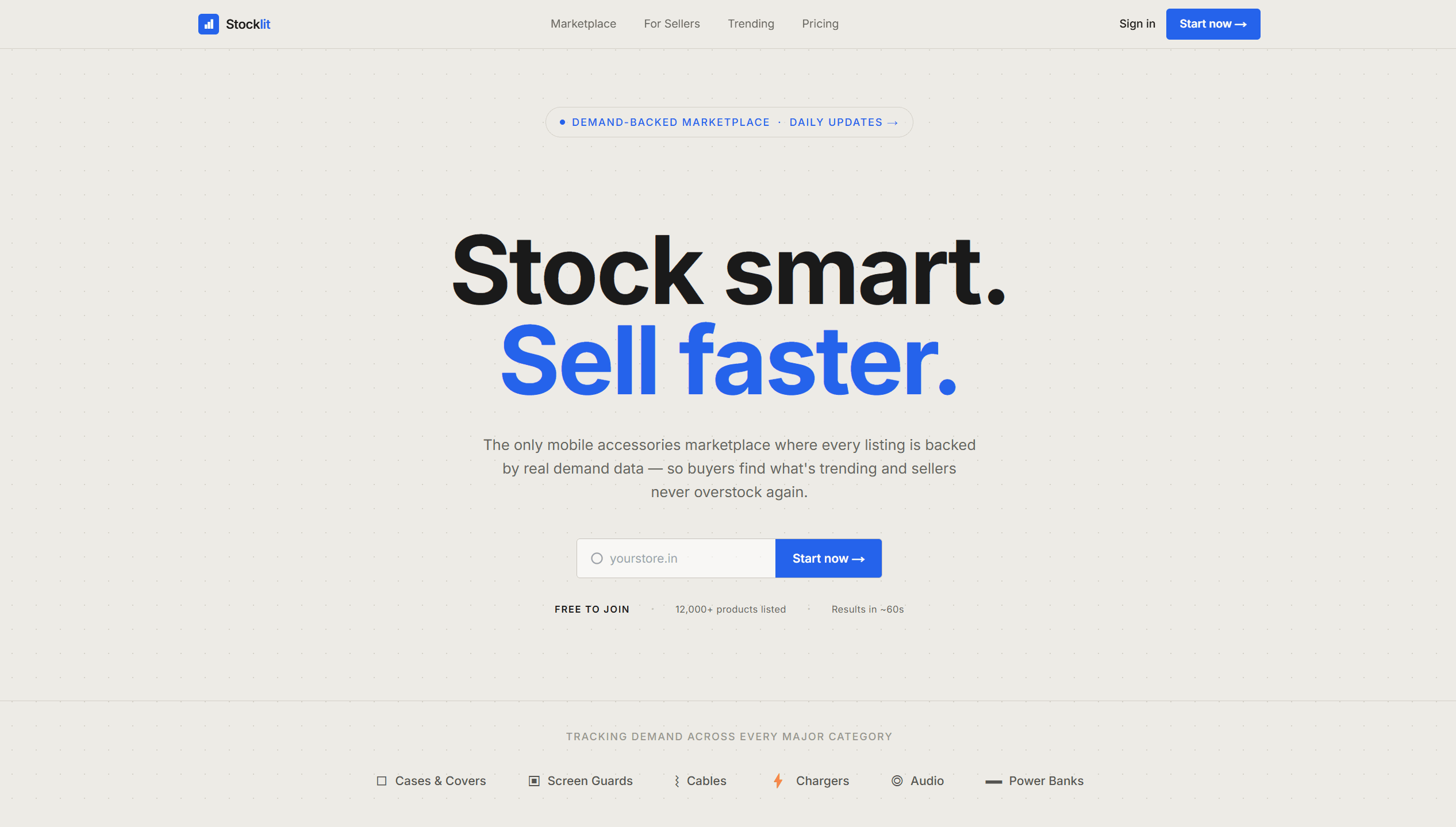 Stocklit — Web Development / Web Design